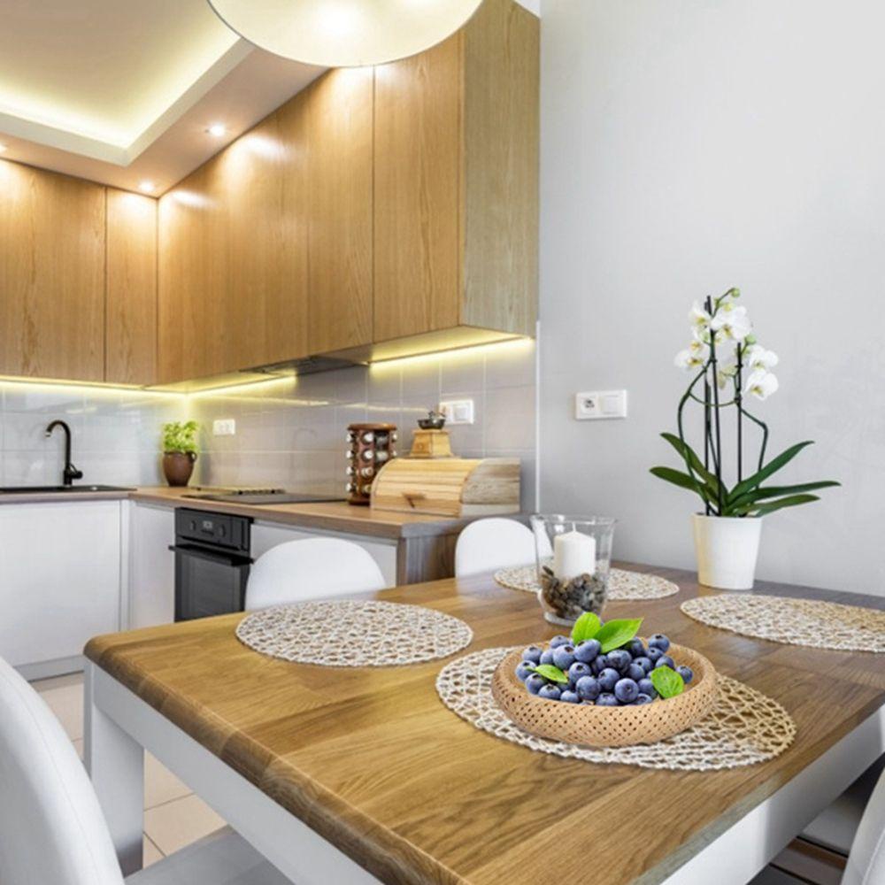 Giỏ Tre Đan Hai Tầng Phong Cách Bohemian Đựng Đồ Ăn Vặt Cho Chim