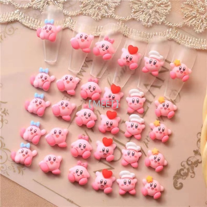 1 Phụ Kiện Trang Trí Móng Tay Hình Hoạt Hình Mini Dễ Thương Bắt Mắt