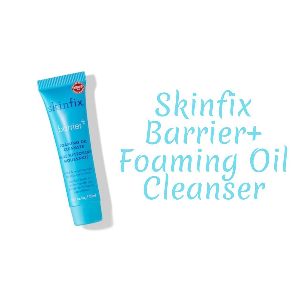 Skinfix - Sữa rửa mặt cho da nhạy cảm Barrier+ Foaming Oil Cleanser 30ml