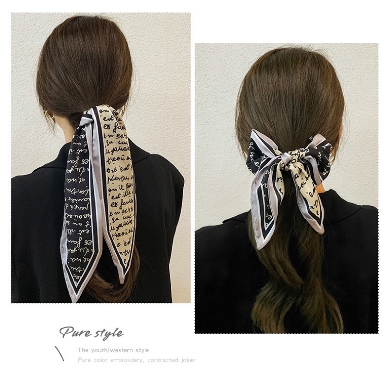 Khăn choàng cổ xinh hoạ tiết rừng nhiệt đới