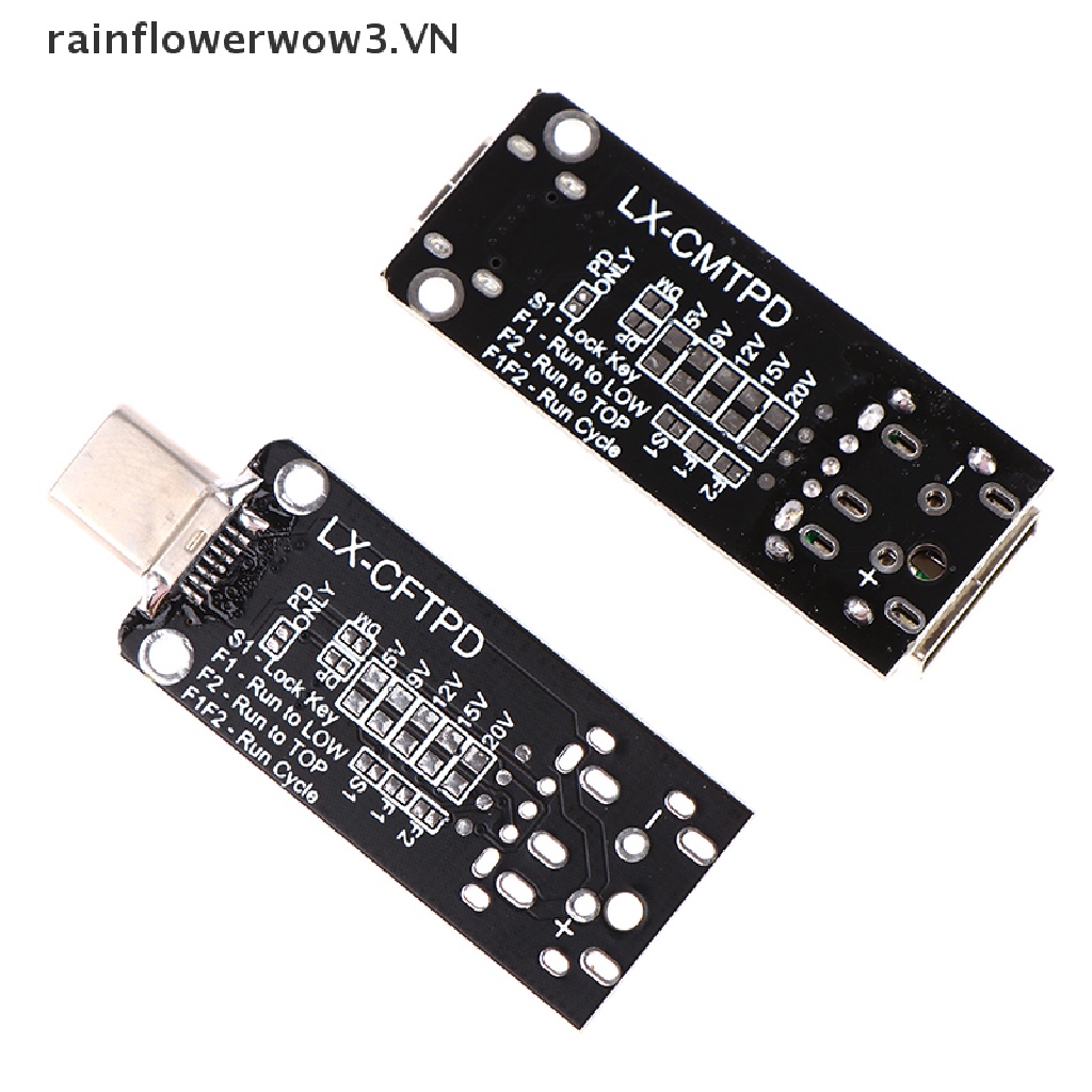 Bảng Mạch Kích Hoạt USB Loại C PD 9V 12V 15V PD 2.0 3.0