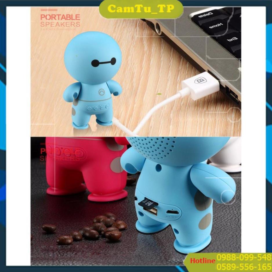 Loa bluetooth mini Music A9 Baymax "Camtu_TP"