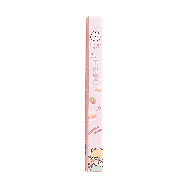 Set 4 Bút Mực Nước Ngòi 0.5 Họa Tiết Hoạt Hình Dễ Thương
