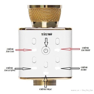 [LOẠI 1] MICRO KARAOKE TÍCH HỢP LOA Q7