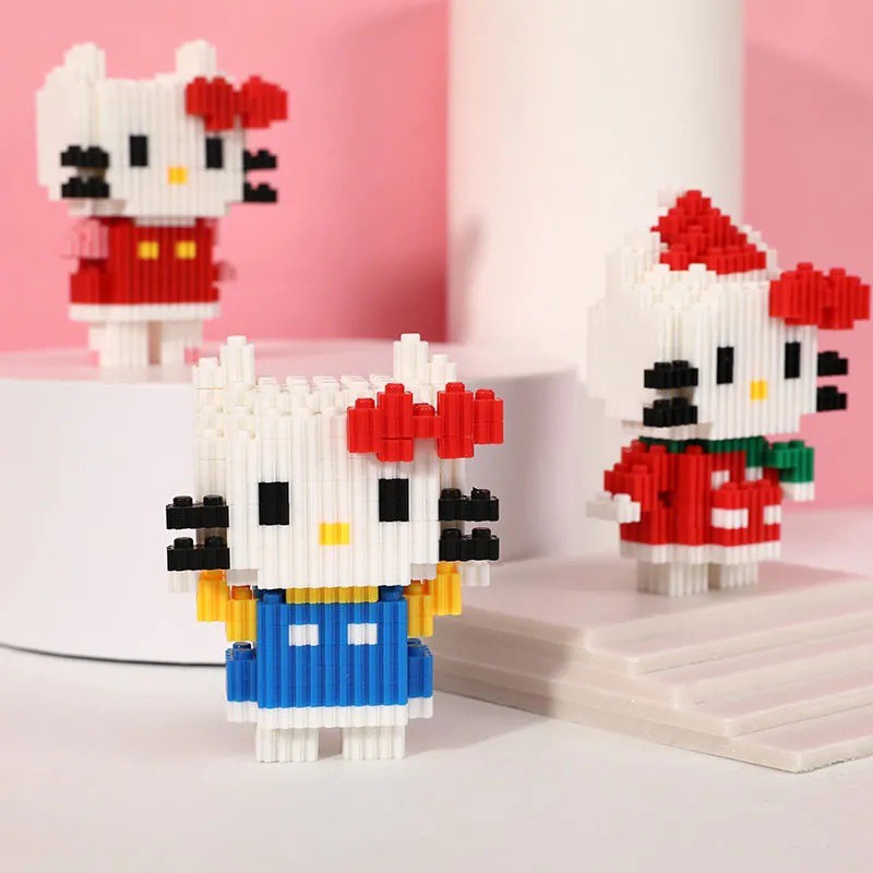 Đồ Chơi Trẻ Em Bộ Lego Mèo Kitty ,Lego Lắp Ráp Trí Tuệ Thông Minh 3D Sáng Tạo An Kids Đầy Ngộ Nghĩnh Đáng Yêu