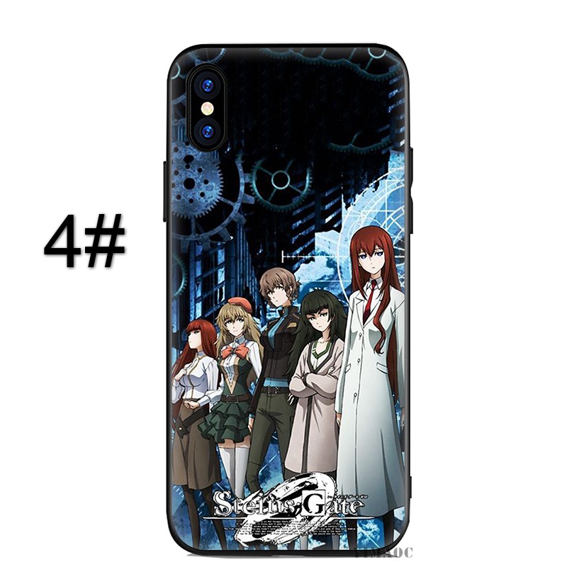 🌟2️⃣0️⃣2️⃣1️⃣🌟 Ốp điện thoại iphone 12 mini 11 pro max 6s x xr xs 7 8 7 plus 8 plus in hình steins;gate anime - A1076