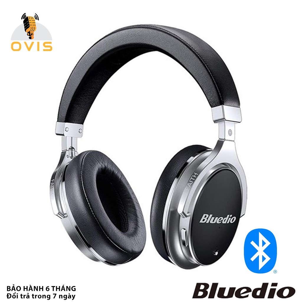 Tai Nghe Bluetooth Bluedio F2 Chống Ồn, Giắc Cắm Type C, Lọc Tiếng Ồn Môi Trường ANC