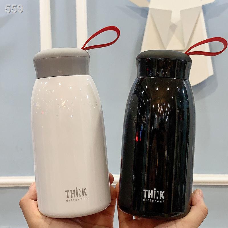 Cốc cách nhiệt Cô gái sinh viên dễ thương Trái tim Cá tính Sáng tạo Xu hướng nước Siêu Đơn giản Dung tích lớn bụ