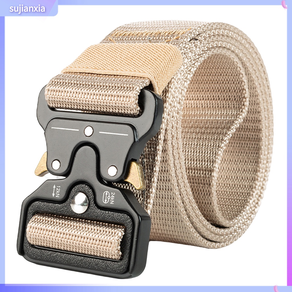 Sujianxia| Thắt Lưng Thể Thao Thoáng Khí Nhanh Khô Màu Trơn Có Thể Điều Chỉnh
