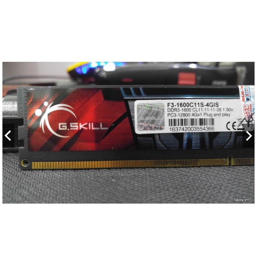 Ram G.Skill AEGIS, Kingmax,TEAM 2G, 4GB (ddr3- DDR4)