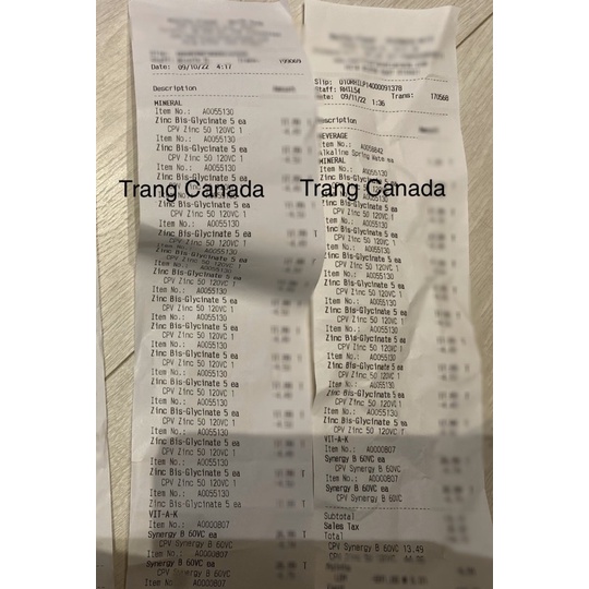 Viên bổ sung kẽm Zinc CanPrev’s Zinc Bis-Glycinate 25mg & 50mg hàng Canada