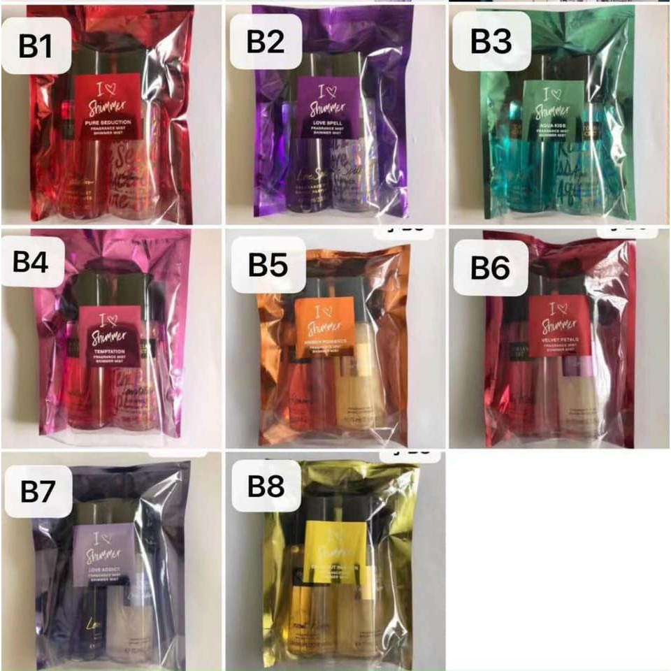 Combo 2 Chai Xịt Thơm Toàn Thân Body Mist Victoria Secret  75ml SHOPSIEURE88