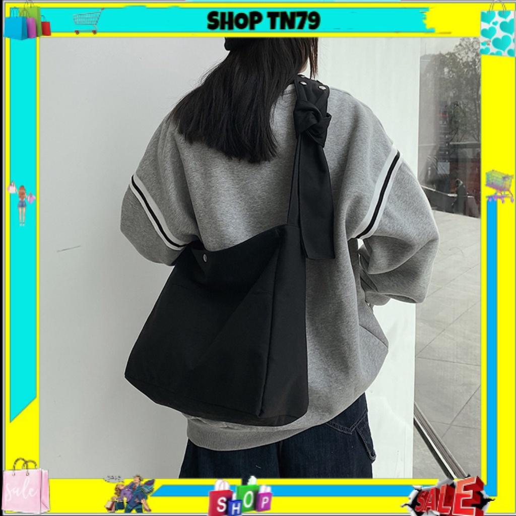 Túi đeo chéo nam nữ thời trang phong cách ulzzang unisex vải canvas giá rẻ siêu hot CV601 - TN79 STORE