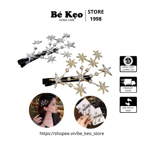 [SẴN] Kẹp tóc chùm sao hàng cao cấp siêu xinh