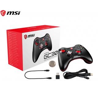 Mua Tay cầm chơi game MSI Force GC30 Không dây cực nhanh Hỗ trợ Rung