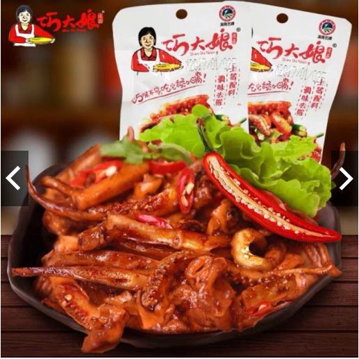 Combo 5 bịch Râu mực Tứ Xuyên giòn cay hảo hạng