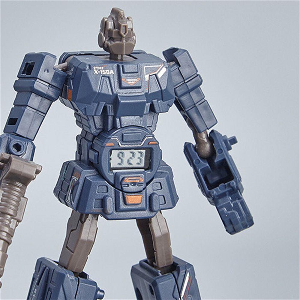 Đồ Chơi Robot Biến Hình Kèm Đồng Hồ Và Bút Viết Cho Bé