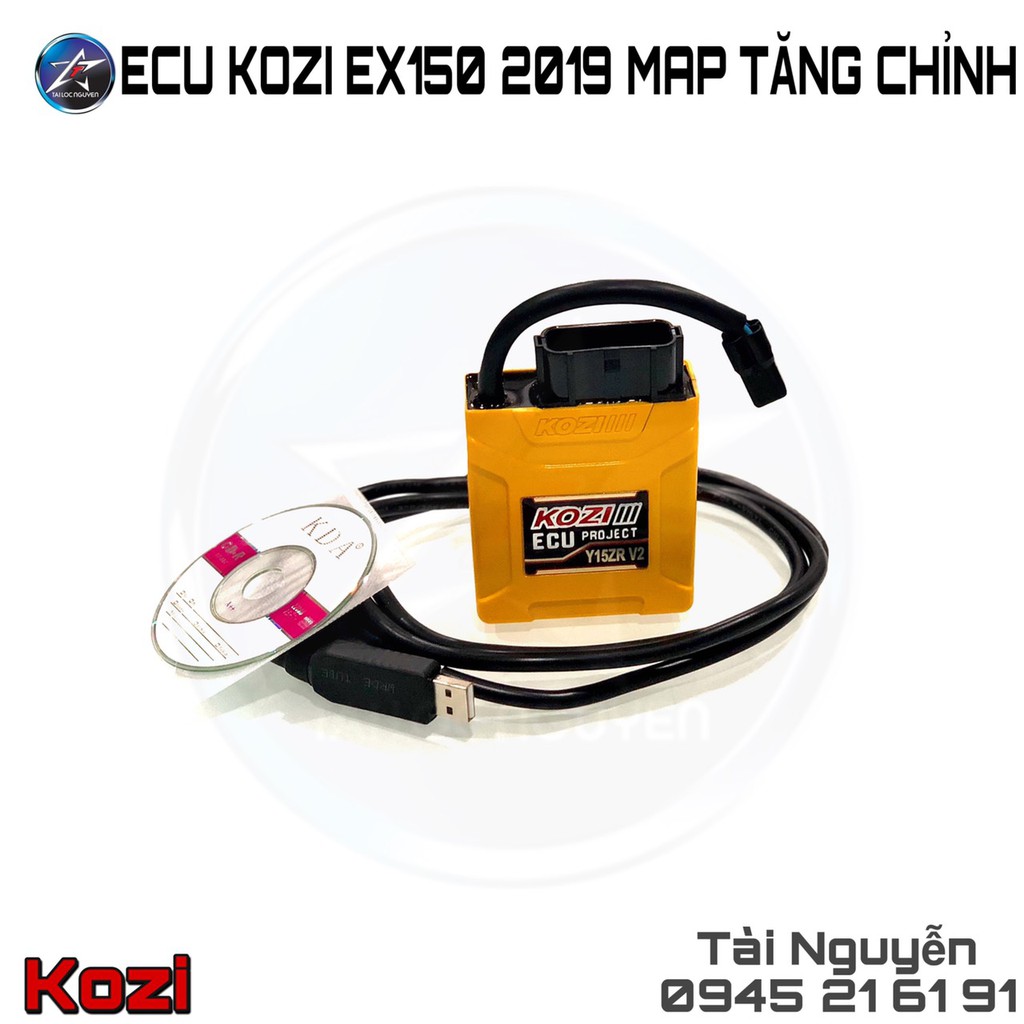 ECU KOZI MỞ TUA - LẬP TRÌNH MAP DÀNH CHO EXCITER 150 - WINNER