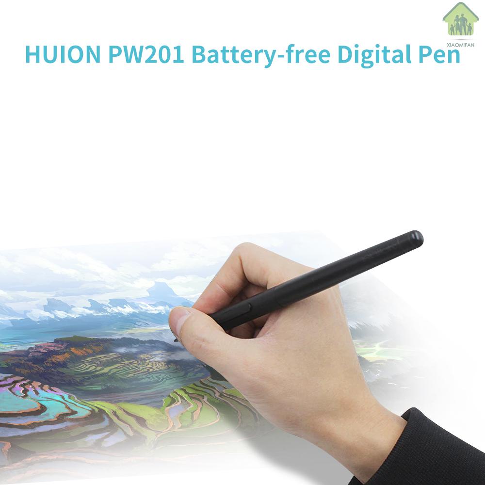 Bút Kỹ Thuật Số Xm Huion Pw201 Có 2 Nút Bấm Lập Trình Cho Máy Tính Bảng Huion H430P