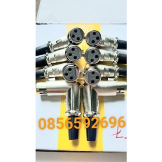 Jack cắm canon cong