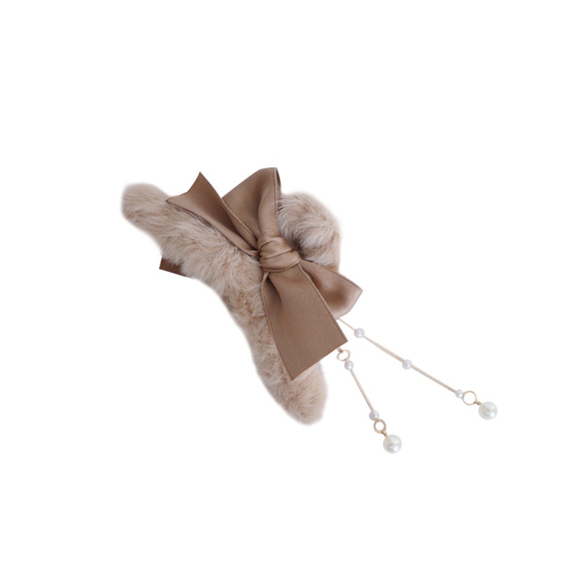 Kẹp tóc hình nơ phối tua rua phong cách thời trang Nhật Hàn dành cho nữ