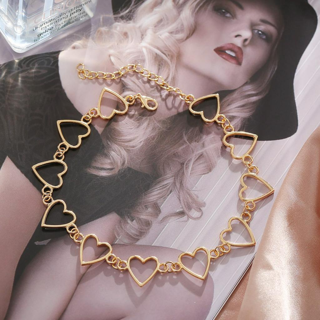 vòng cổ Mặt Hình Trái Tim Thời Trang Cho Nữ
