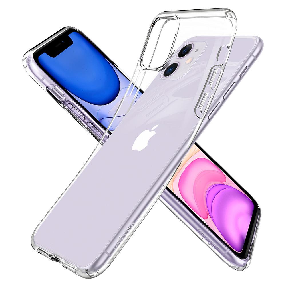 Ốp lưng chống sốc Spigen Liquid Crystal trong suốt cho iPhone 11 | iPhone 11 Pro | iPhone 11 Pro Max