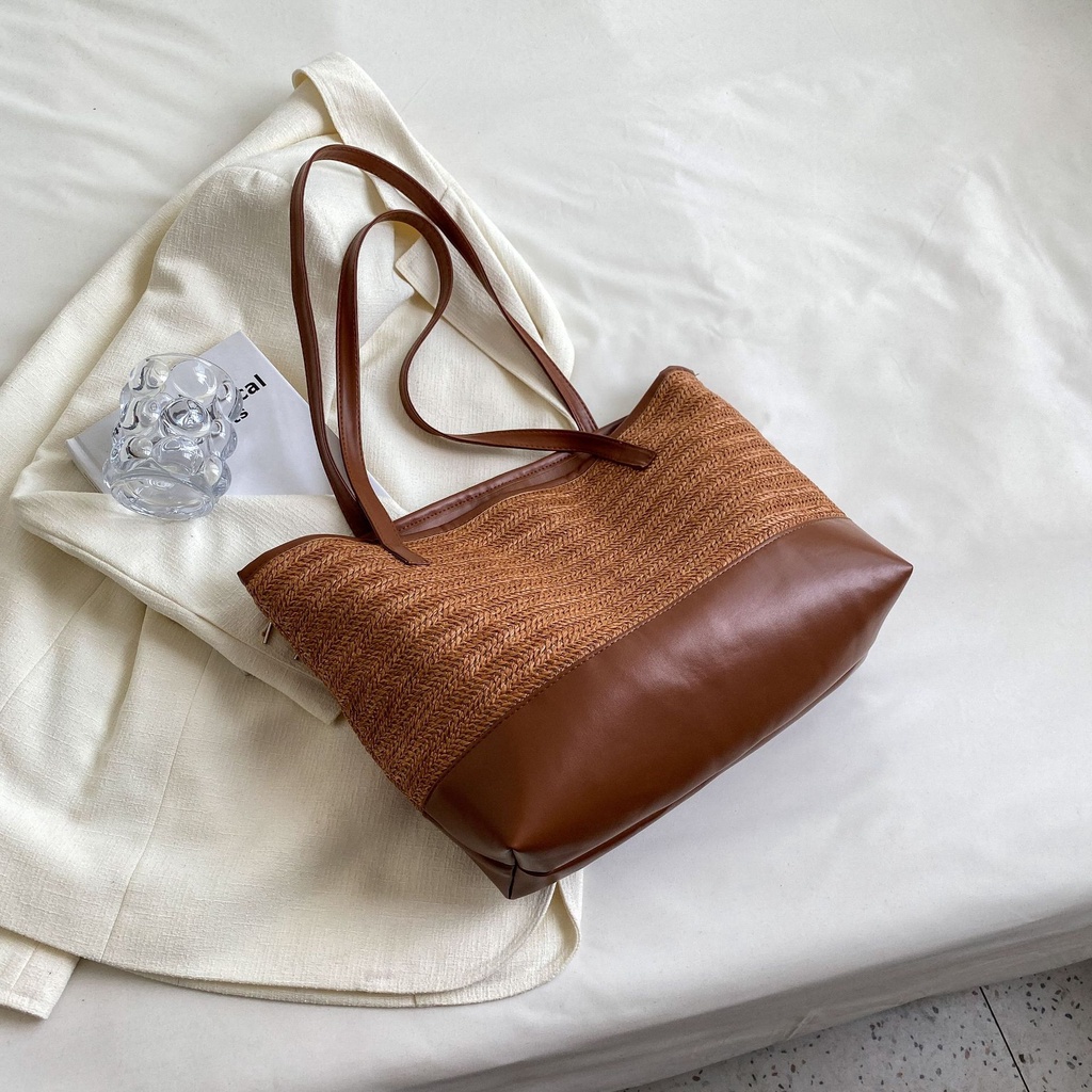 Túi Xách Đan Rơm Thời Trang Nữ Xinh Xắn