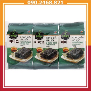 Rong biển ăn liền Bibigo - Lốc 3 bịch