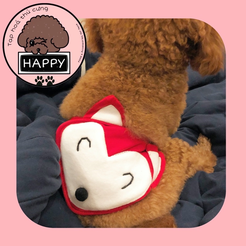 HOẢ TỐC |  Tã vải sinh lí cho chó đực / Tã quấn bụng cho cún đực   - Tạp Hoá Thú Cưng Happy