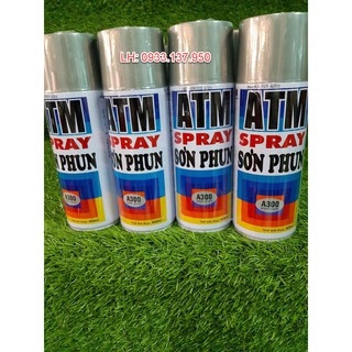 Sơn Xịt ATM A300 ( Màu Bạc )
