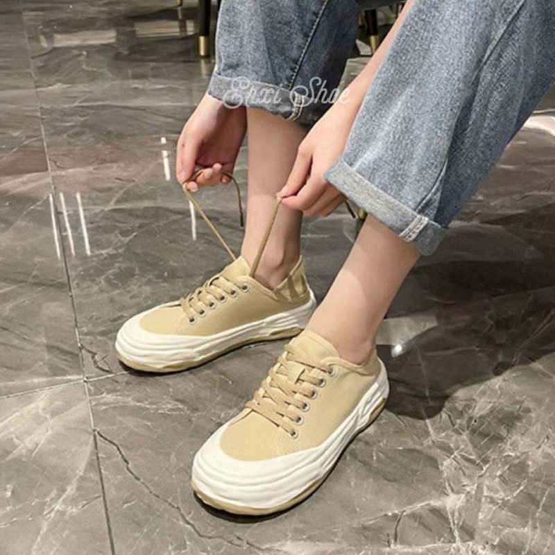 Giày Thể Thao Nữ Đế Dày Thời Trang Năng Động