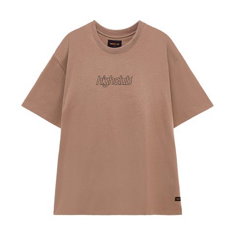 Áo thun Highclub Basic Unique Tee - Beige/Brown/Blue Steel | BigBuy360 - bigbuy360.vn