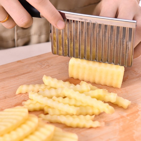 Dao Cắt Dao Thái Rau Củ Quả Lượn Sóng Cho Bé Ăn Dặm BLW