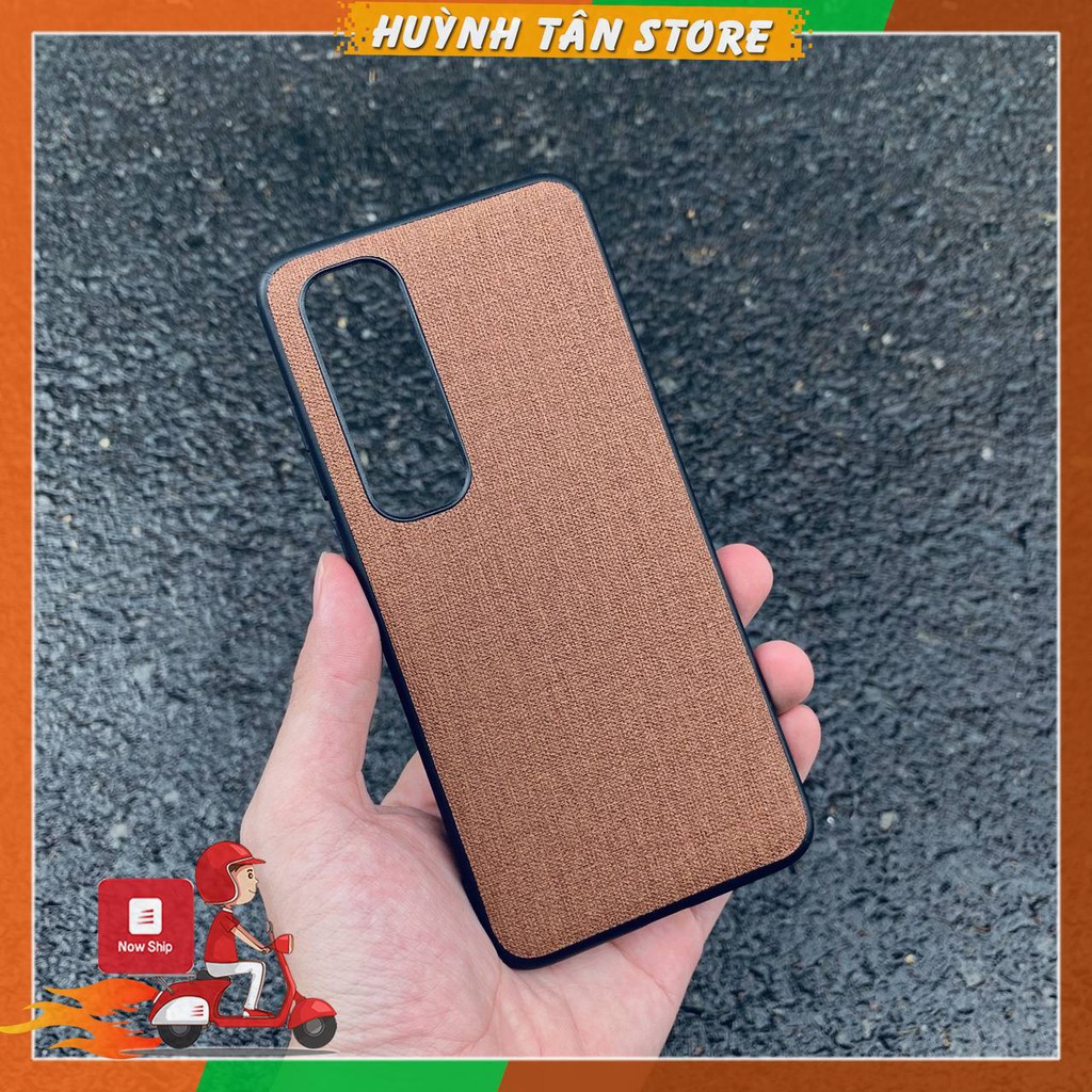 Ốp lưng Xiaomi Mi 10S, Mi 11 Pro vân vải Jean chống bám vân tay, Nhiều màu