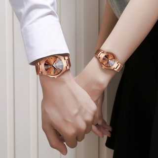 Đồng Hồ Đôi Thời Trang Dây Thép Hiệu Wlisth