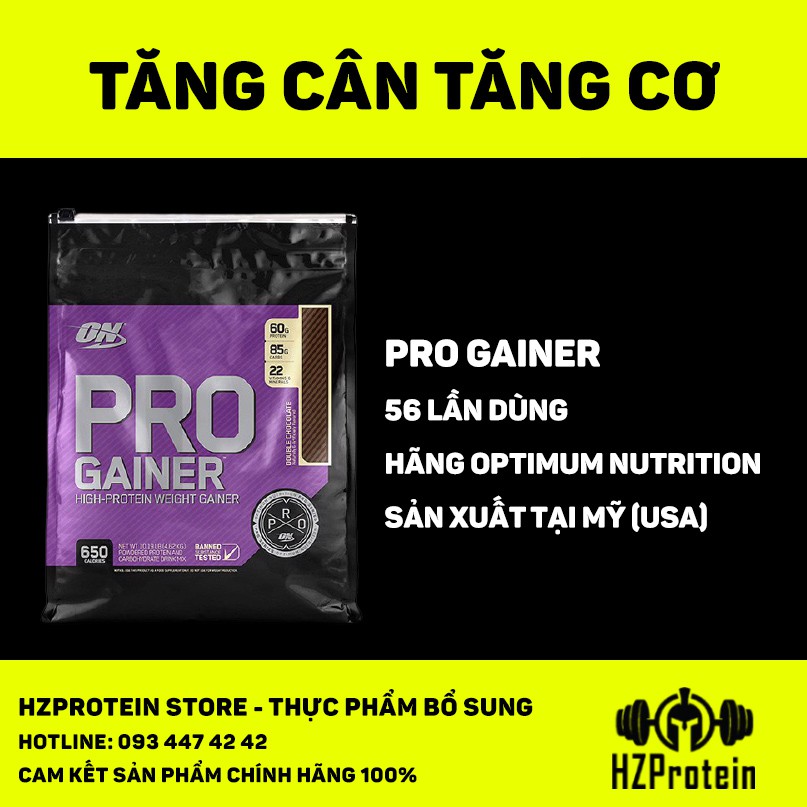 PRO GAINER - SỮA TANG CÂN TĂNG CƠ NẠC, BỔ SUNG PROTEIN, CARB VÀ VITAMIN,  BỮA ĂN PHỤ TIỆN LỢI (10 lbs) | Shopee Việt Nam