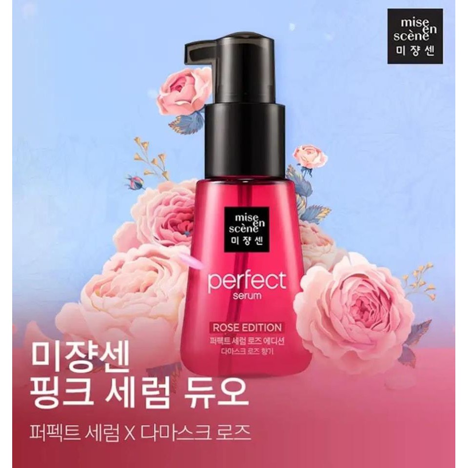 Dưỡng tóc phiên bản siêu đặc biệt Limited Perfect Serum Rose Petal Edition