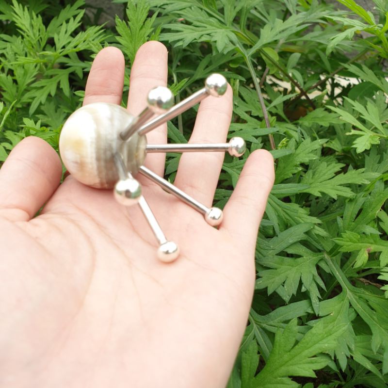 ☯️️(HOT) Con Nhện Đa Năng Sừng Sáu Chân Bạc Ta Nguyên Chất 100% 10li  Trục Hàn LạnhNhện Đa Năng Bạc Nhỏ Massage  ☯️️