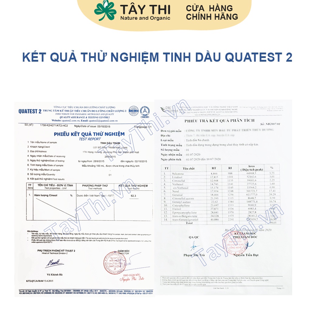 100 ml Tinh Dầu Thơm Phòng nguyên chất - Giúp thư giãn, sảng khoái - Kiểm định Quatest-  Mỹ Phẩm Tây Thi Nature-Organic