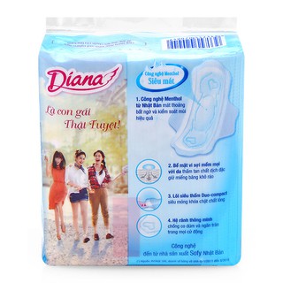 BVS DIANA COOL FRESH SIÊU MỎNG CÁNH