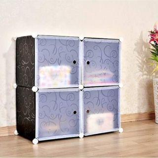 Combo tủ ghép 4 ô