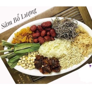 Set sâm bổ lượng 10 vị 400gram