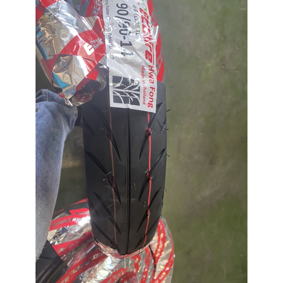 Vỏ Lốp không ruột ECOTire Thái Lan xe côn tay , xe số