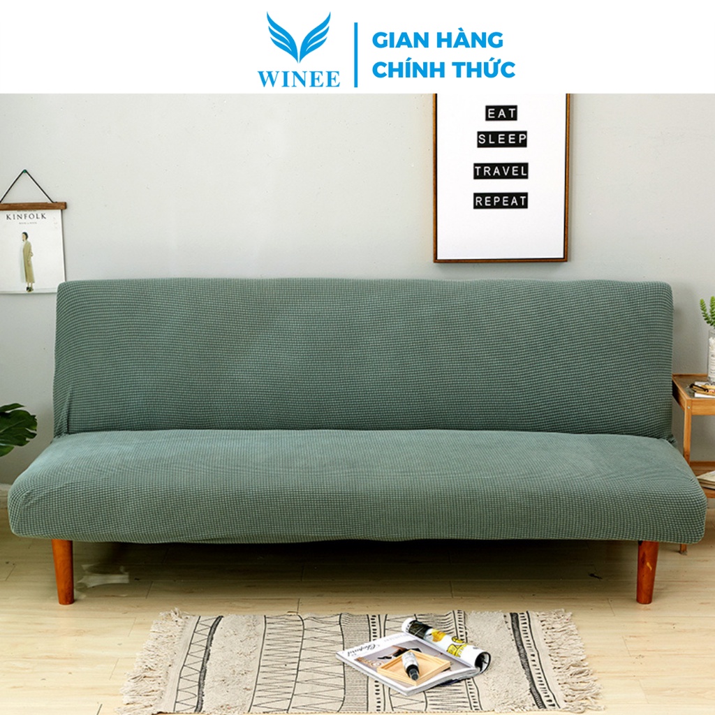 Vỏ bọc sofa bed 160-190cm vải nỉ nhung dày dặn mềm mại