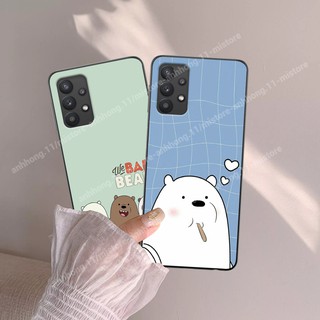 [HÀNG MỚI] Ốp lưng Samsung Galaxy A32/A52/A72 in hình gấu we bare bears đáng yêu