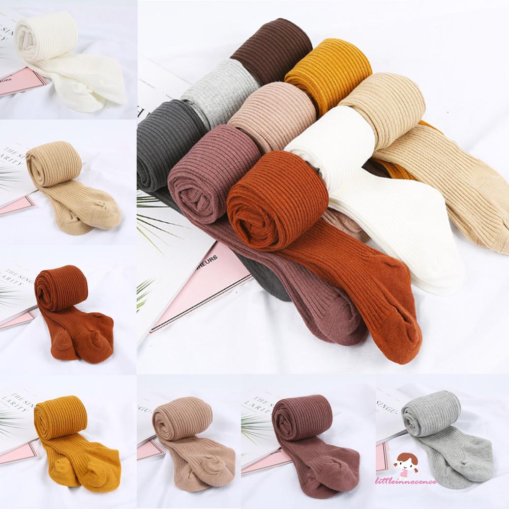 Quần Tất Cotton Giữ Ấm Dành Cho Bé Gái 0-4 Tuổi