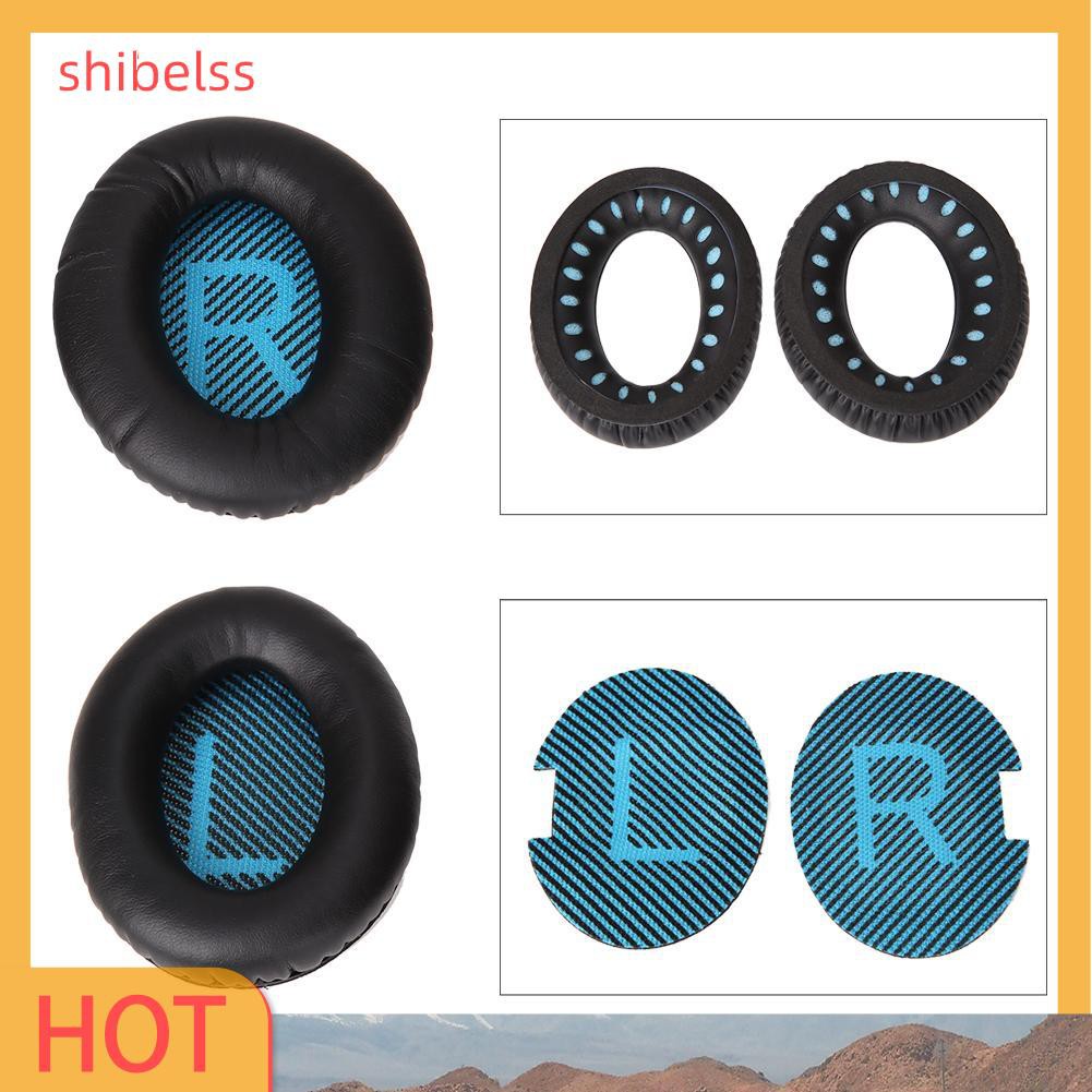 （ʚshibelss）Replacement Earpads Ear Pad Pads Cushion for  BOSE Quietcomfort 2 QC2 QC15