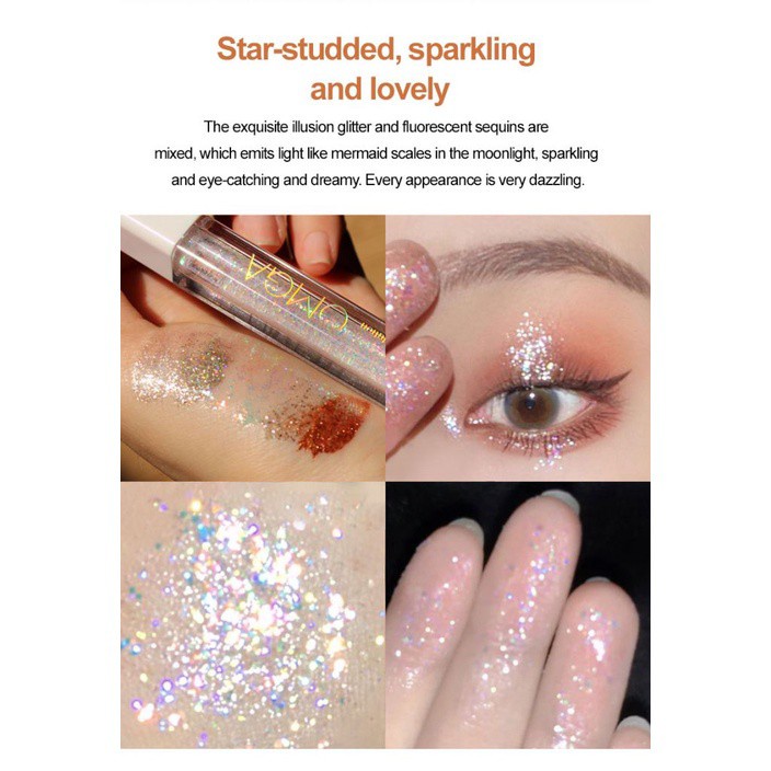 (Hàng Mới Về) Phấn Mắt Dạng Lỏng Màu Kim Sa Ngọc Trai Lấp Lánh | BigBuy360 - bigbuy360.vn