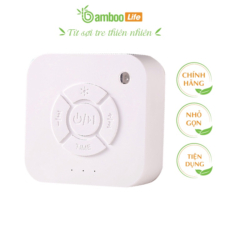 Máy tạo tiếng ồn trắng Bamboo Life BL083 (white noisy) tạo tiếng ru giúp bé ngủ ngon, sâu giấc